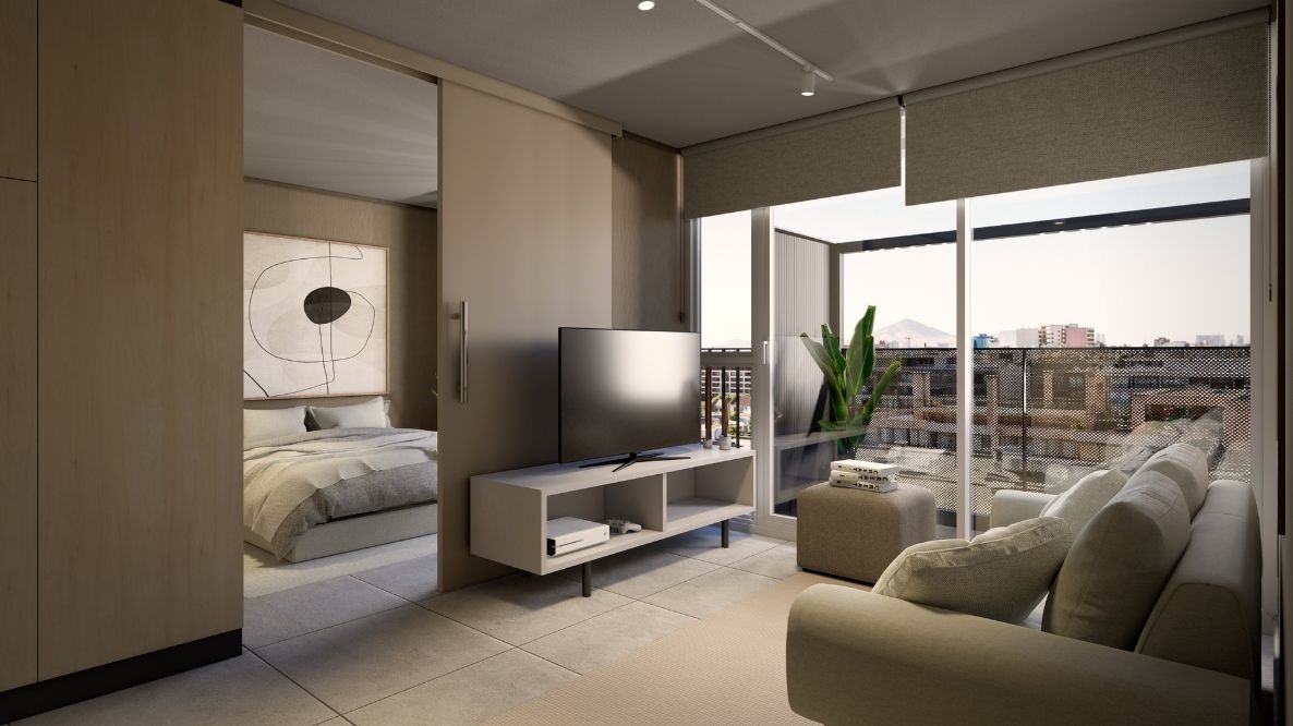 living-departamento-la-florida-mirador